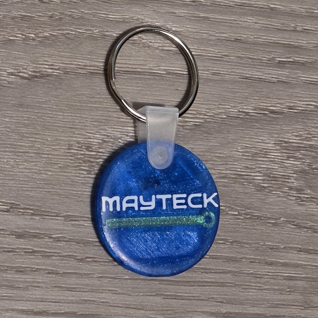 EZ as Tap Custom NFC Digital Business Card – Mayteck – Pro-Series Resin Keychain