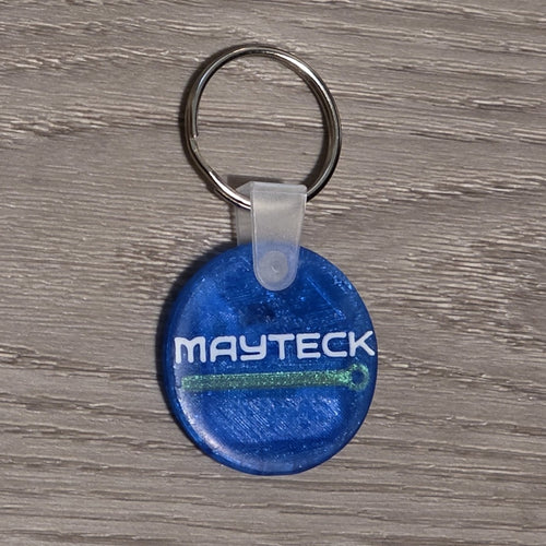 EZ as Tap Custom NFC Digital Business Card – Mayteck – Pro-Series Resin Keychain