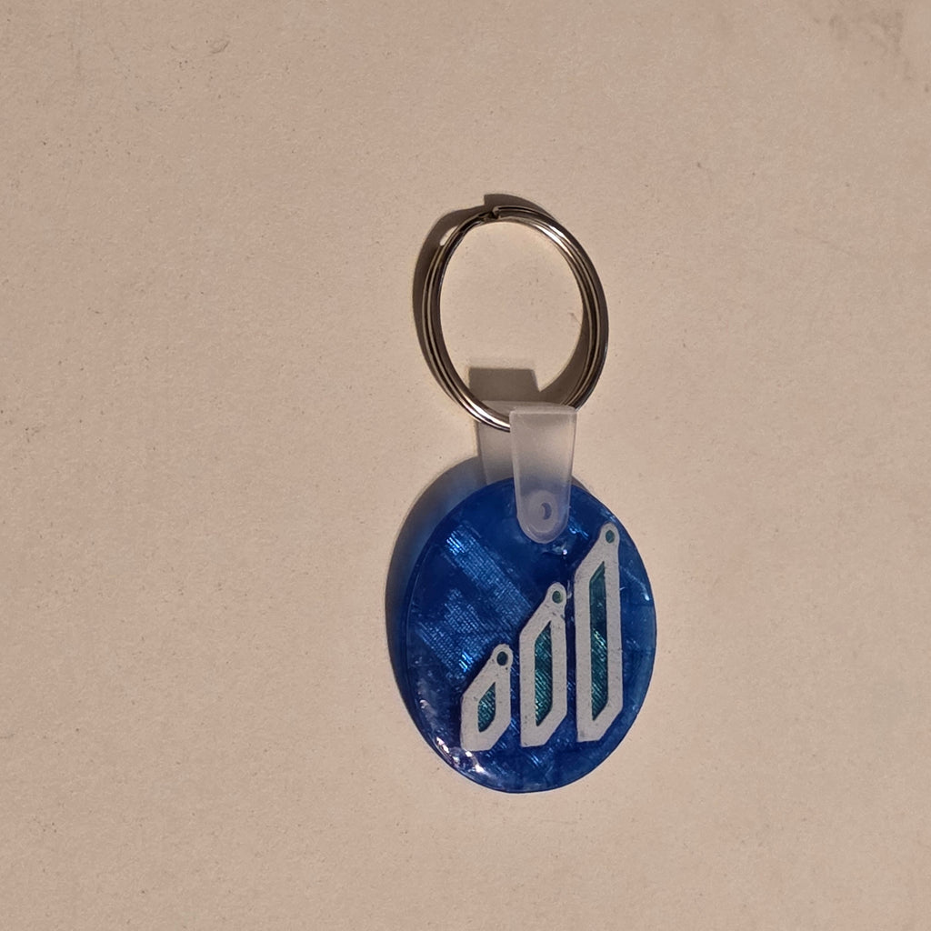 EZ as Tap Custom NFC Digital Business Card – Mayteck – Pro-Series Resin Keychain
