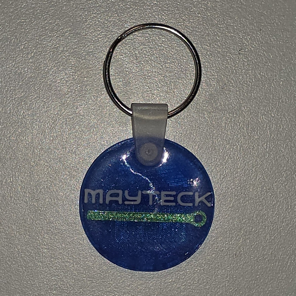EZ as Tap Custom NFC Digital Business Card – Mayteck – Pro-Series Resin Keychain